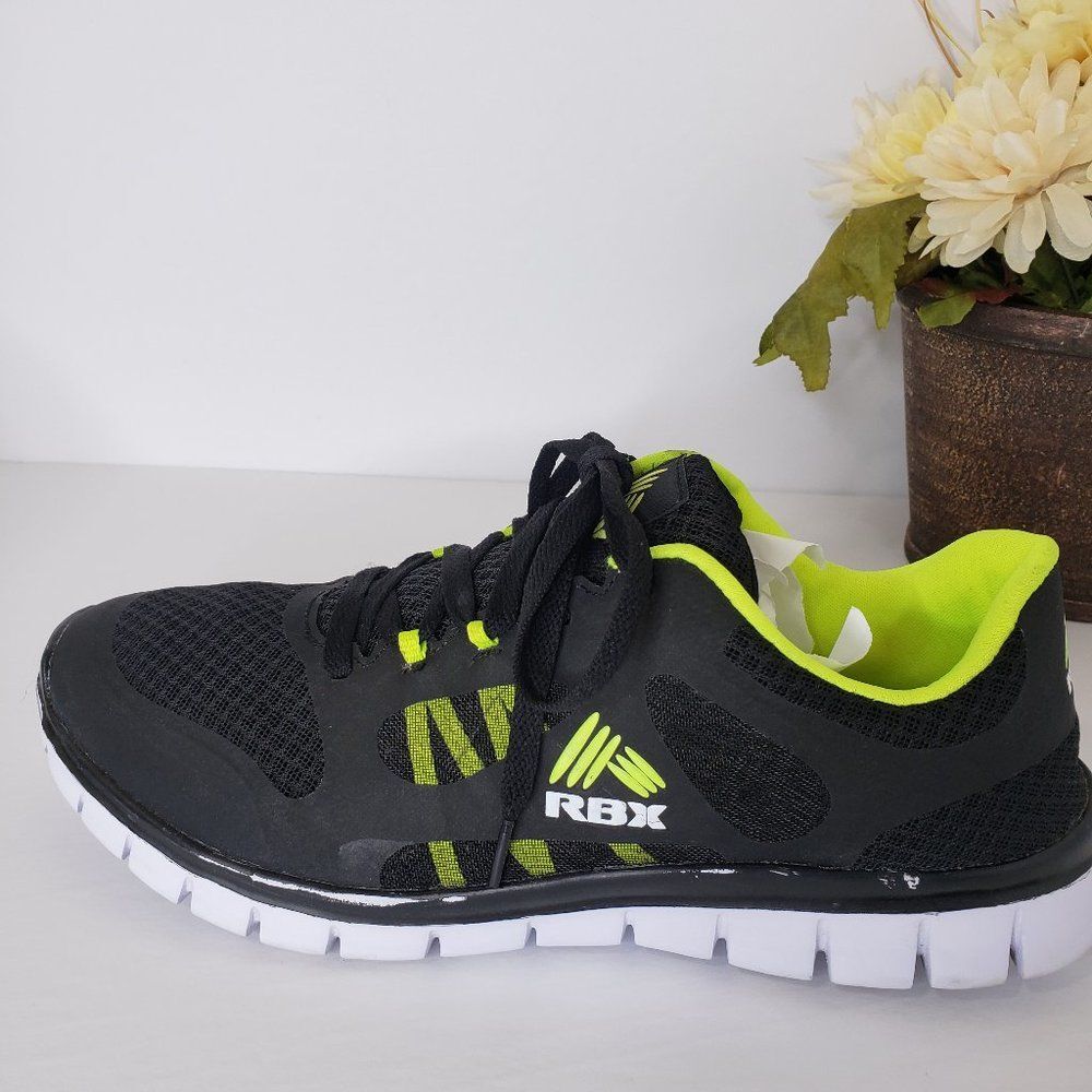 RBX Brody Athletic Sneakers Black Green Size 11 Men